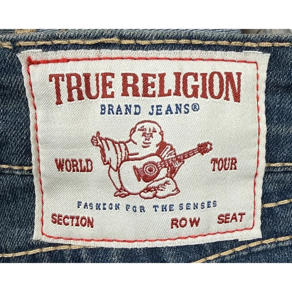 True Religion Jennie Curvy Skinny Jeans Women 29 Dark Wash Stretch